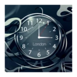 black clock lite android application logo